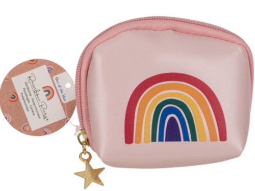 Portmonetka z tęczą dla dzieci na suwak mała 1.jpg