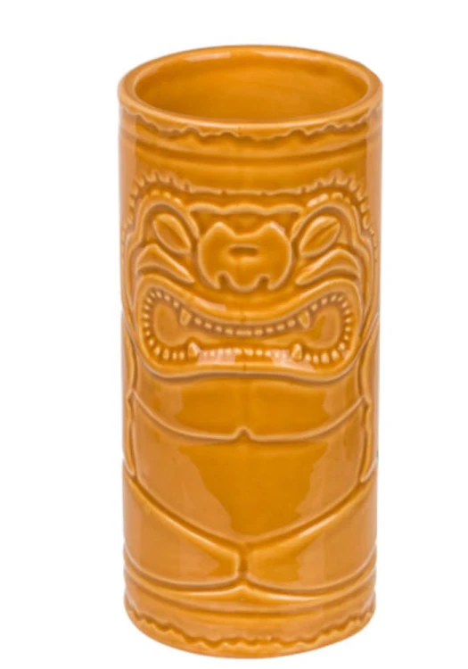 Ceramiczny kubek Tiki do koktajli wzory tropikalne 1.jpg