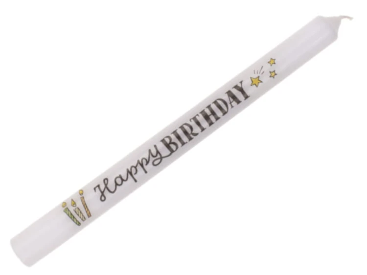 Świeczka urodzinowa Happy Birthday Duża Świeca XXL 1.jpg