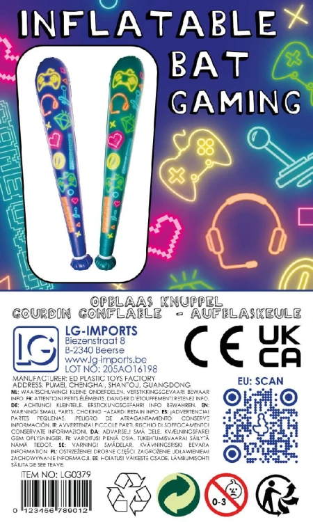 Dmuchany kij baseballowy Zabawki wody basenu gamer (2).jpg
