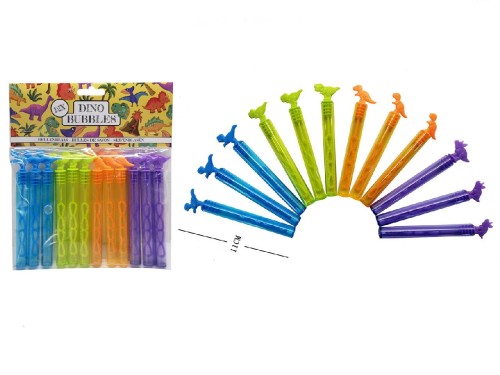 Bańki mydlane dinozaury - mini tuby 12 szt Zestaw .jpg