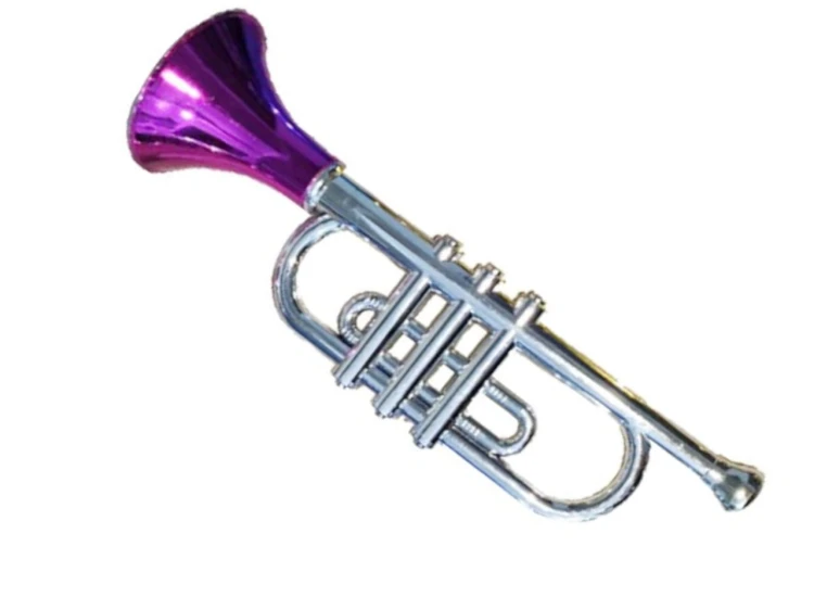 Trąbka na mecze  imprezy XL stylizowana na metal 1.jpg