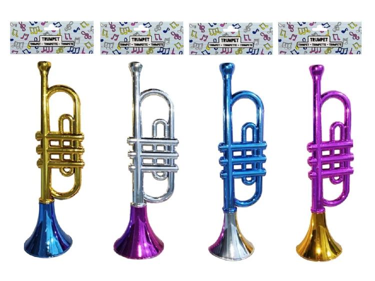 Trąbka na mecze  imprezy XL stylizowana na metal 2.jpg