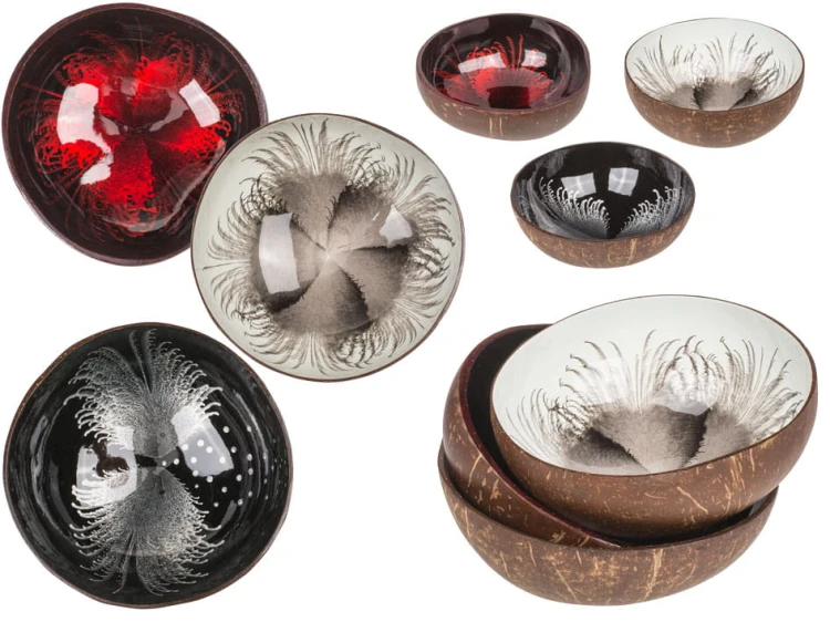 Miska kokosowa malowana z Kokosa Ekologiczna 2.jpg