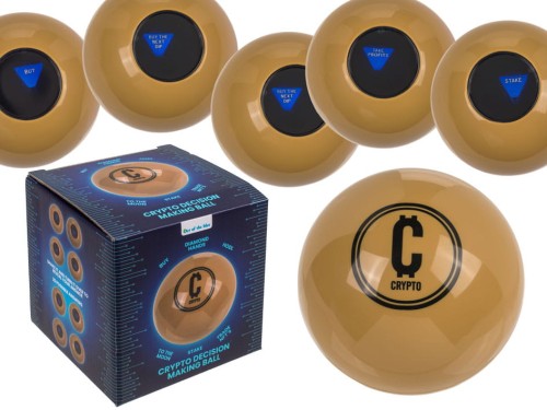 Kula podejmująca decyzje - krypto waluty Śmieszna .jpg