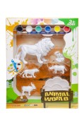 Pomaluj dzikie zwierzęta + farby Figurki Zestaw (1).jpg
