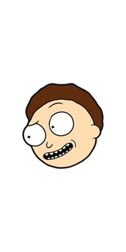 Magnes na lodówkę Rick and Morty - Morty Smith.png
