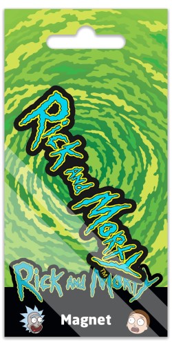 Magnes na lodówkę Rick and Morty - fana serialu.jpg