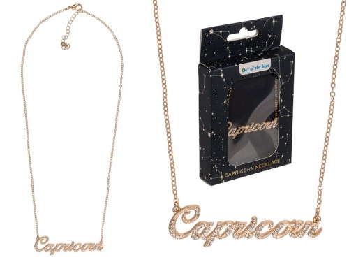 Naszyjnik znak zodiaku - Capricorn (Koziorożec) .jpg