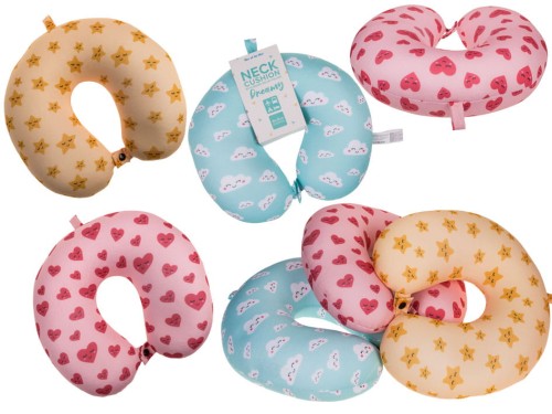 Poduszka podróżna na szyję Marzenia rogal zagłówek 2.jpg