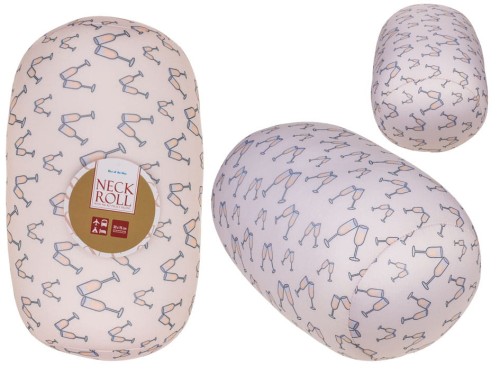 Poduszka wałek - Szampan do spania podłużna głowę .jpg