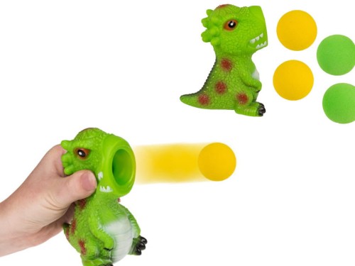 Wyrzutnia Pistolet do piłek Dinozaur + 3 piłeczki 1.jpg