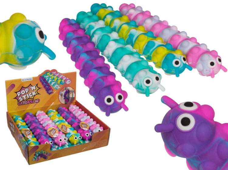 Fidget Pop It - gąsienica Gniotek antystresowy 2.jpg