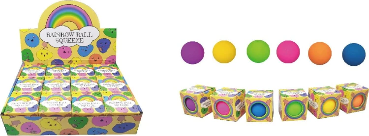 Kuleczka antystresowa tęcza Kulka Gniotek Piłeczka (2).jpg