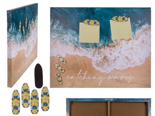 Tablica magnetyczna fale z magnesami 50x40 cm .jpg