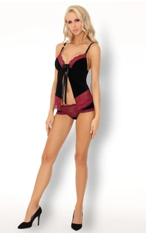 Komplet bielizny sexy koszulka panty Beccina LXL (2).jpg