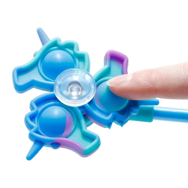 Długopis Fidget Pop Spinner Dinozaur Jednorożec (4).jpg