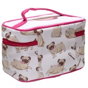 Kosmetyczka Pies Mops damska męska podróżna (2).jpg