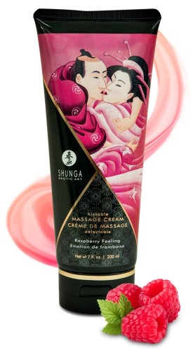 Krem do masażu Shunga 200 ml - malinowe pocałunki (2).jpg