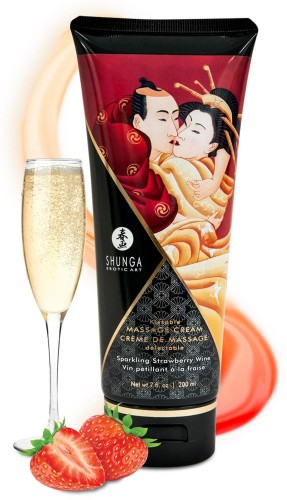 Krem do masażu Shunga 200 ml - wino truskawkowe (2).jpg