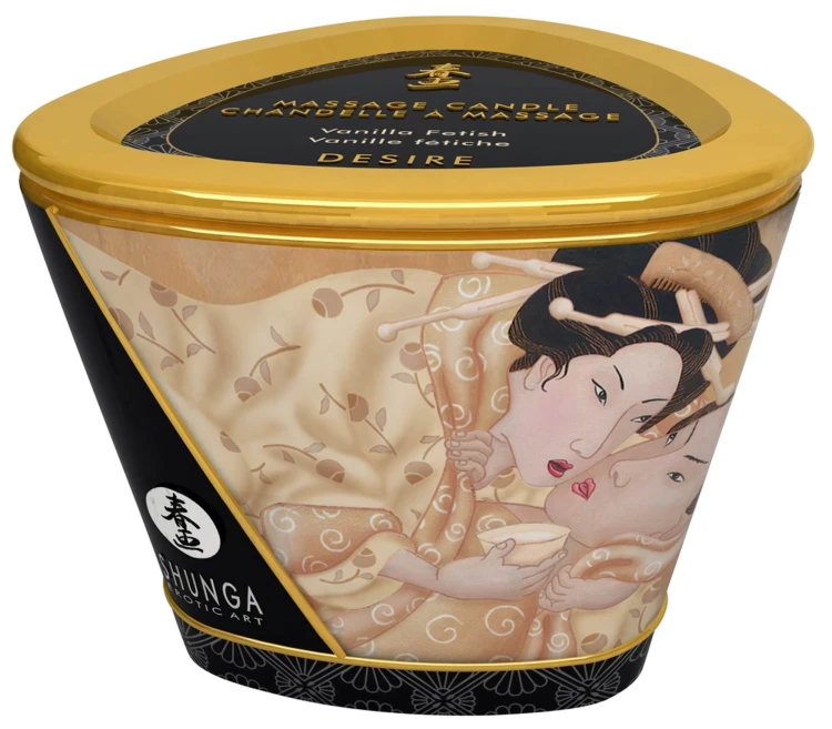 Świeca do masażu Ciepły Wosk Shunga - wanilia (2).jpg