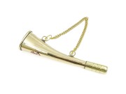 Mała sygnałówka mosiężna z łańcuszkiem Róg mgłowy (2).jpg