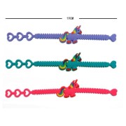 Bransoletka dla dzieci - jednorożce mix kolorów (2).jpg