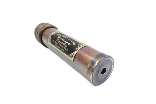 Kalejdoskop vintage w skórzanym etui Retro Ozdoba (2).jpg