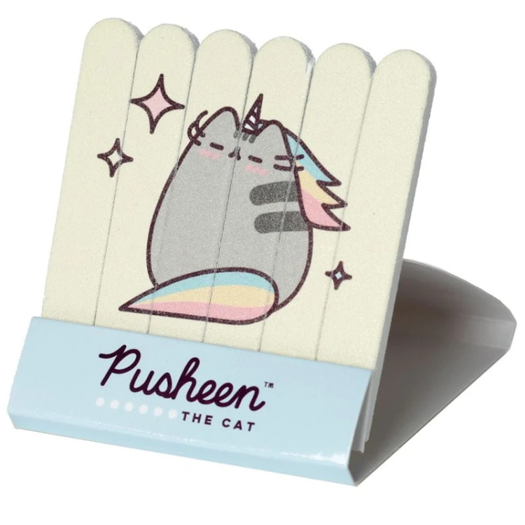 Zestaw 6 pilniczków do paznokci Pusheen Jednorożec  (1).jpg
