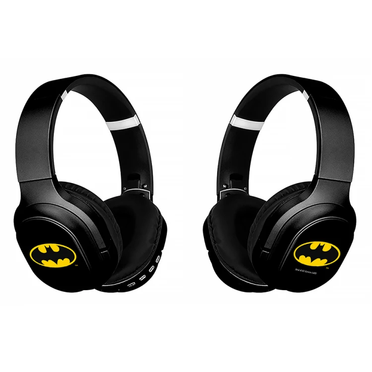 Bezprzewodowe słuchawki mikrofon Bluetooth Batman .png