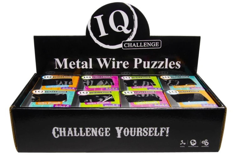 Metalowe Puzzle IQ Łamigłówki Logiczna Gra mix  (3).jpeg