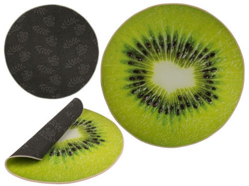 Dywanik dekoracyjny kiwi śr. 80cm okrągły śmieszny .jpg