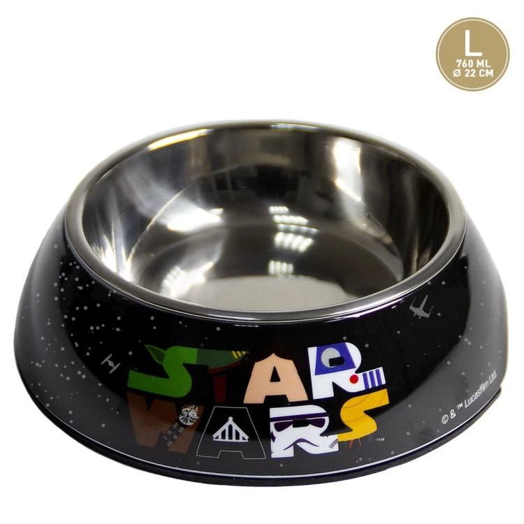 Miski dla pupila psa kota - 2 szt - Star Wars  (8).jpg