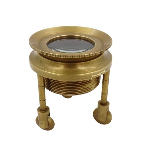 Specjalistyczna lupa na trójnogu Figurka mosiądz  (1).jpg