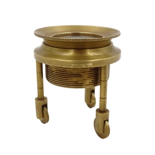 Specjalistyczna lupa na trójnogu Figurka mosiądz  (2).jpg