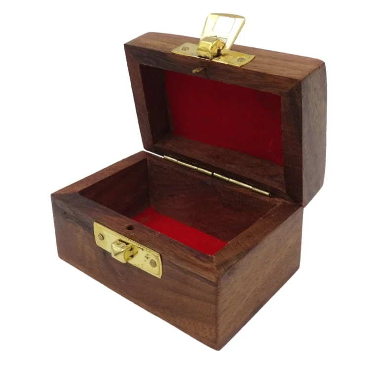 Drewniane Pudełko Ozdobne na zatrzask Biżuterię  (2).jpg
