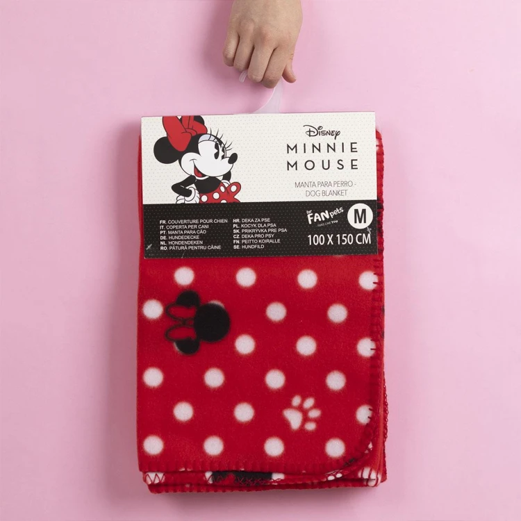 Kocyk dla psa Disney Myszka Minnie 100x150 cm  (3).jpg