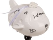 Skarbonka samolocik Just Married Pary Młodej Ślub 1.jpg