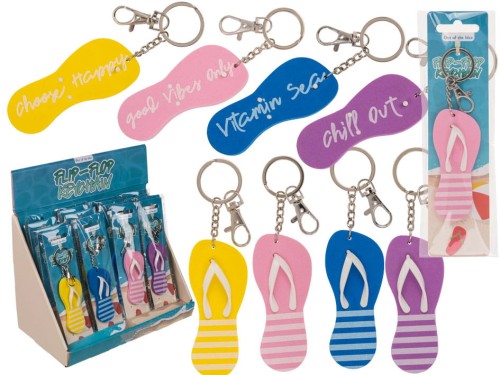Brelok breloczek klapki - mix kolorów do kluczy 2.jpg