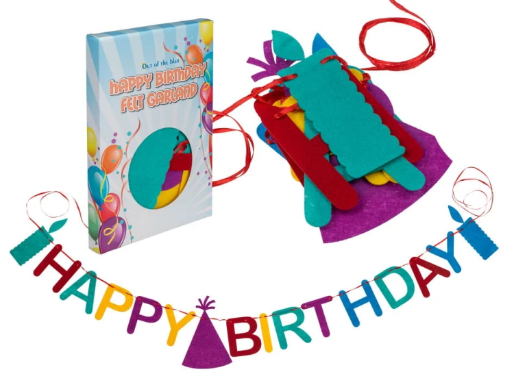 Girlanda filcowa Happy Birthday 2,5 m na urodziny .jpg