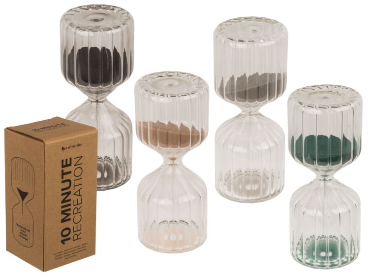 Szklana klepsydra dekoracyjna - 10 minut przerwy 2.jpg