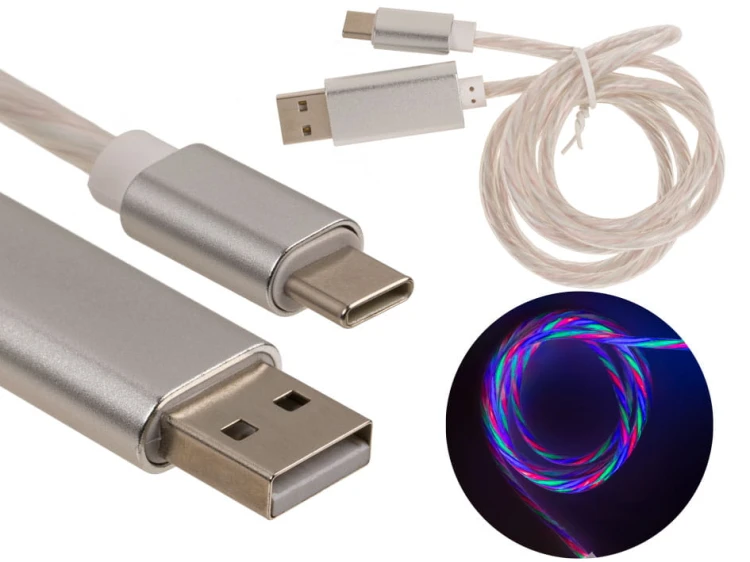 Kabel USB szybkiego ładowania typ C przesył danych .jpg