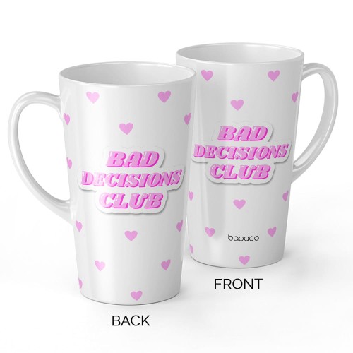 Ceramiczny kubek latte 450ml Bed Decisions Club  (2).jpg