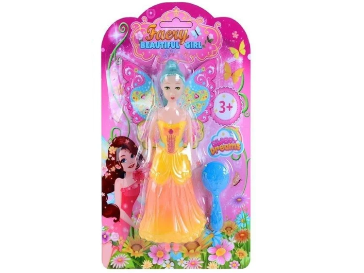 Lalka wróżka w sukience dla dzieci 15cm mix wzorów 1.jpg