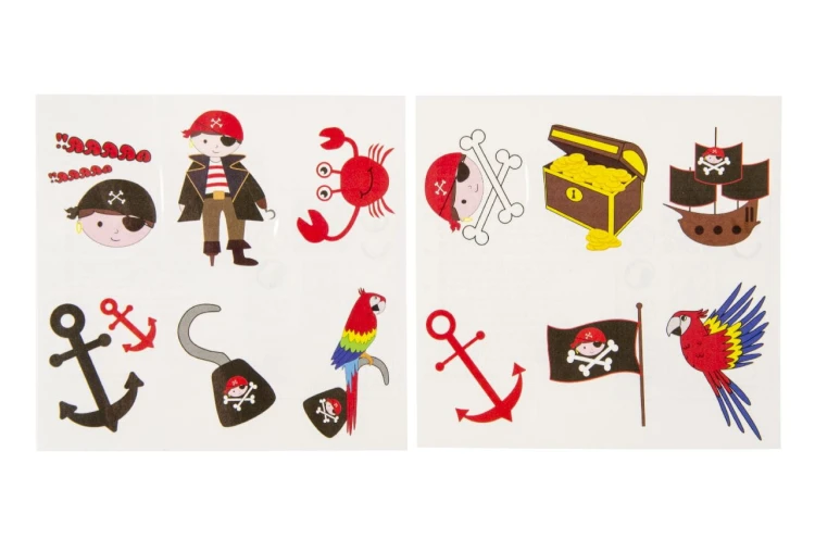 Tatuaże dla dzieci 6 sztuk Piraci wodne zmywalne  (3).jpg