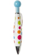 Długopis w kropki z kulką mix wzorów 14cm  (1).jpeg