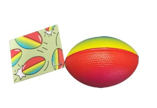 Tęczowa piłeczka rugby Mała mini piłka zabawka 1.jpg