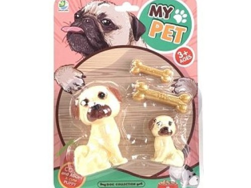 Zabawka piesek ze szczeniakiem z akcesoriami M 1.jpg