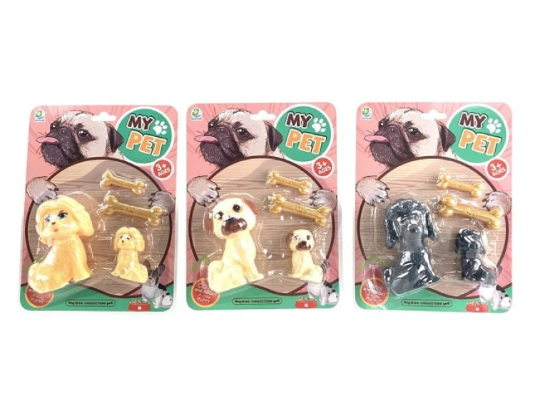 Zabawka piesek ze szczeniakiem z akcesoriami M 2.jpg