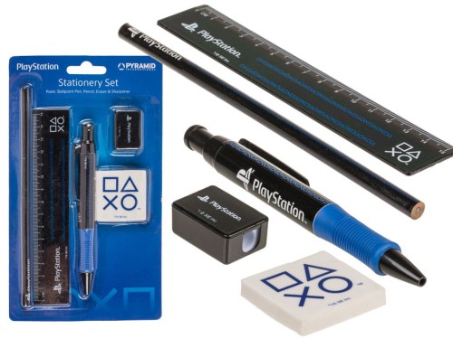 Zestaw przyborów szkolnych PlayStation licencyjny .jpg